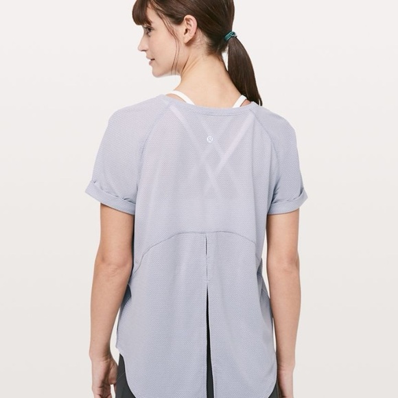 Lululemon Open Up Tie Back Tee - Picture 4 of 12